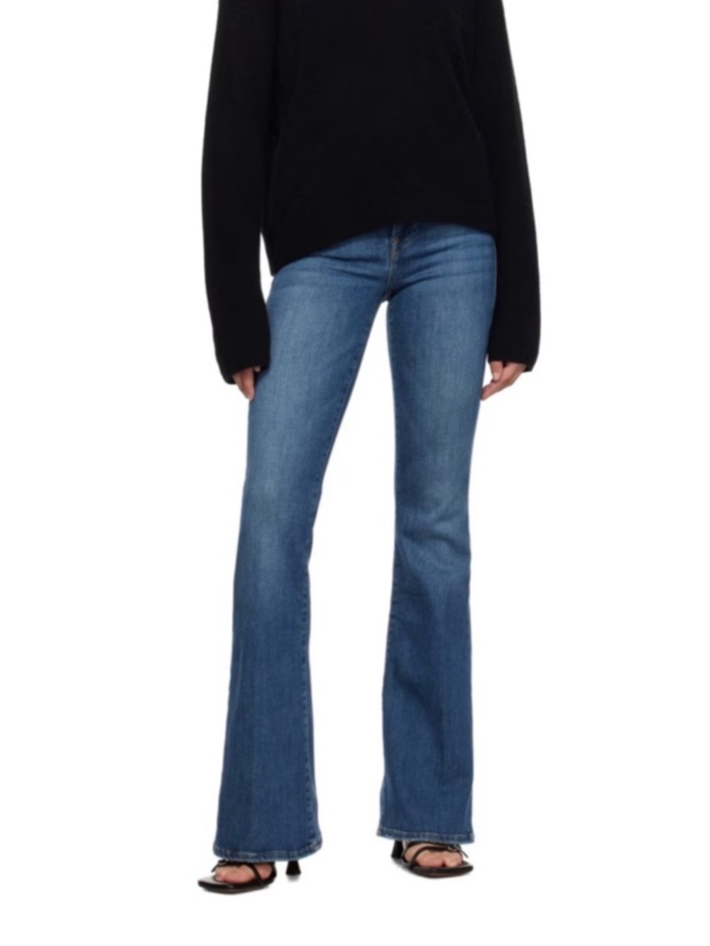 FRAME Jeans Le High Flare Women's size 27 with 32 inseam groovy and flare
